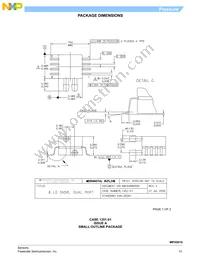 MPX5010DP1 Datasheet Page 13