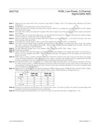 MX7705EWE+T Datasheet Page 7