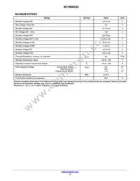 NCV890230PDR2G Datasheet Page 3