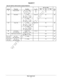 NLAS4717MR2 Datasheet Page 4