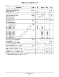 NSV40501UW3T2G Datasheet Page 2