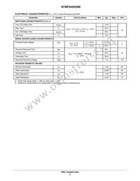 NTMFS4922NET1G Datasheet Page 3