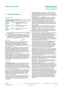 NXPSC06650DJ Datasheet Page 8