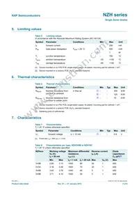 NZH7V5C Datasheet Page 4