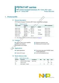PDTA114TS Datasheet Page 2