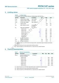 PDTA114TS Datasheet Page 5