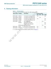 PDTC124XS Datasheet Page 10