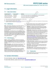 PDTC124XS Datasheet Page 12