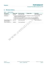 PHP30NQ15T Datasheet Page 10