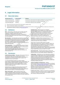 PHP30NQ15T Datasheet Page 11