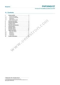 PHP30NQ15T Datasheet Page 13