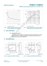 PUMH11F Datasheet Page 9