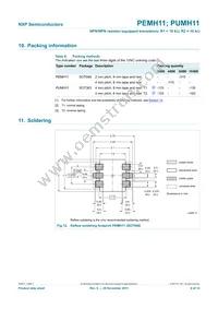 PUMH11F Datasheet Page 10