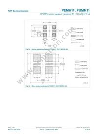 PUMH11F Datasheet Page 11