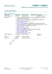 PUMH11F Datasheet Page 12