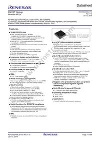 R5F523T3ADFM#30 Cover