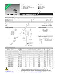 RLB9012-333KL Datasheet Cover