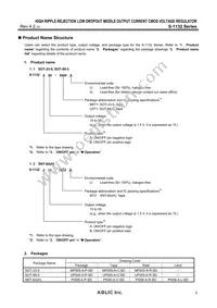 S-1132B55-U5T1U Datasheet Page 3