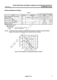 S-8264AAK-T8T1U Datasheet Page 9