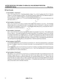 S-8264AAK-T8T1U Datasheet Page 12