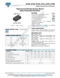 S1PJHM3J/84A Datasheet Cover