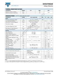 SIHG47N60AE-GE3 Datasheet Page 2