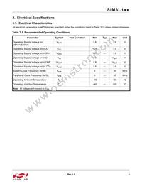 SIM3L167-C-GLR Datasheet Page 8