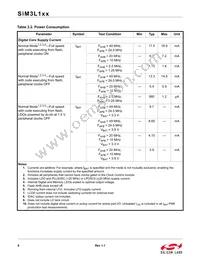 SIM3L167-C-GLR Datasheet Page 9