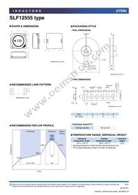 SLF12555T-151MR88-PF Datasheet Page 4