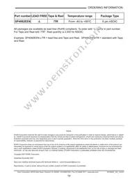 SP4082EEN-L Datasheet Page 14