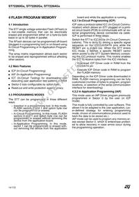 ST72F264G1B5 Datasheet Page 14