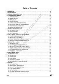 ST72F561R9TCTR Datasheet Page 2