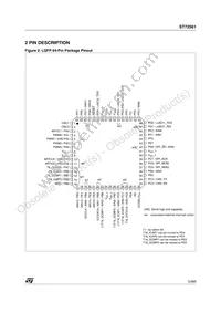 ST72F561R9TCTR Datasheet Page 5