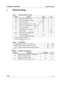 STB60NF06T4 Datasheet Page 3