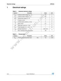 STBV42G-AP Datasheet Page 2