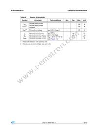 STH250N55F3-6 Datasheet Page 5