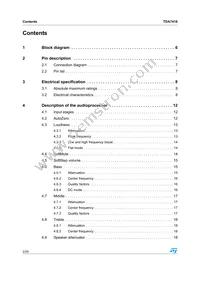 TDA7418TR Datasheet Page 2