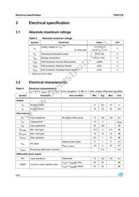 TDA7418TR Datasheet Page 8