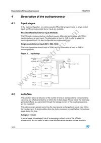 TDA7418TR Datasheet Page 12