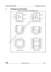 TSU101ICT Datasheet Page 3