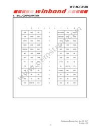 W632GG8MB15I Datasheet Page 8