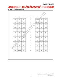 W632GU8KB15I TR Datasheet Page 8