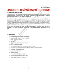 WMS7101100P Datasheet Page 2