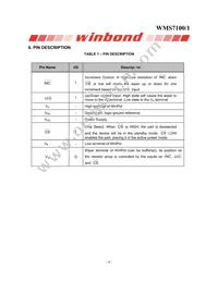 WMS7101100P Datasheet Page 6