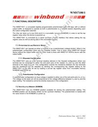 WMS7101100P Datasheet Page 7