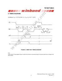 WMS7101100P Datasheet Page 9