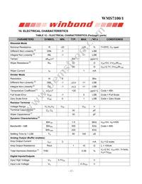 WMS7101100P Datasheet Page 12