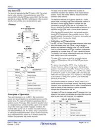 X9313UPZ Datasheet Page 3