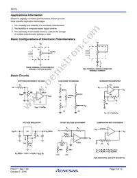 X9313UPZ Datasheet Page 8