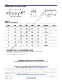 X9313UPZ Datasheet Page 12